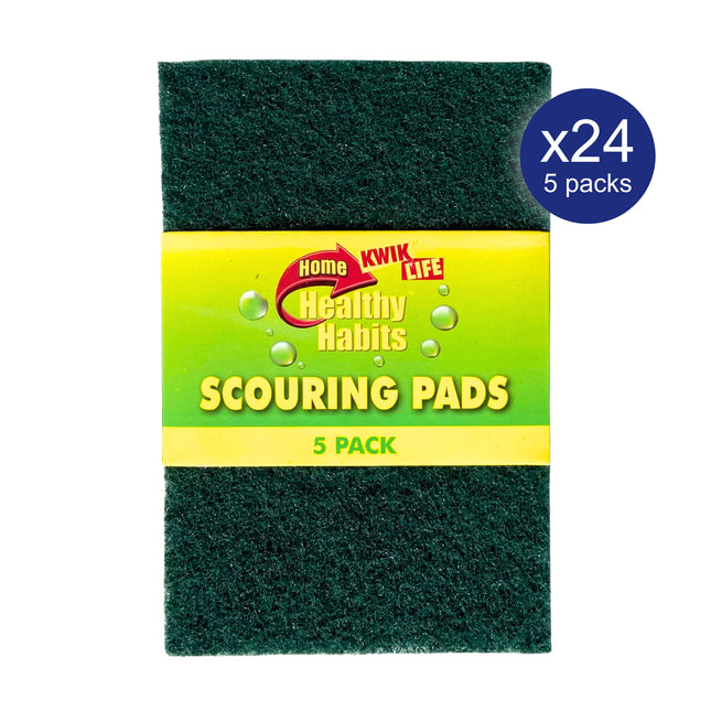 Kwik Life Home Scouring Pads – Carton of 24