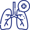 Improved lung health icon