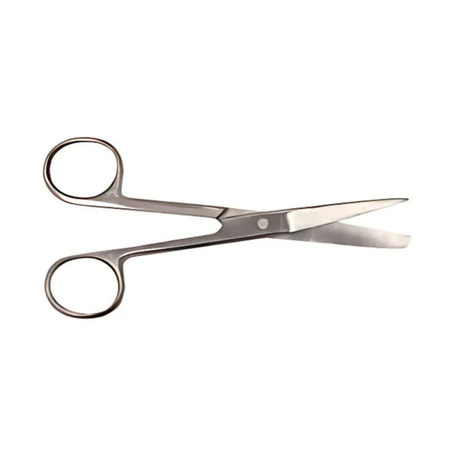 Medical Sharp Blunt Stainless Steel Scissors 12.5cm