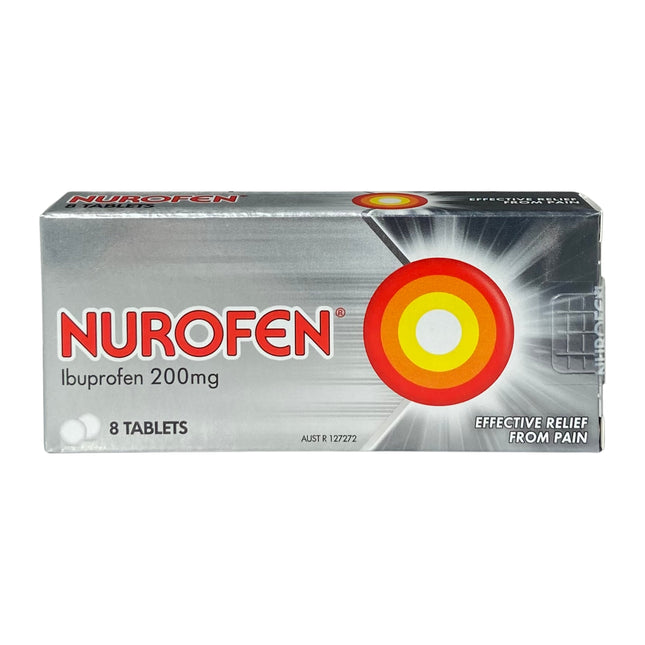 NUROFEN Pain Relief Tablets 200mg – Pack of 8