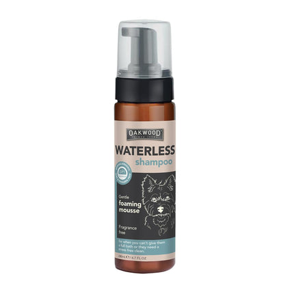 OAKWOOD Waterless Dog Shampoo Mousse 200ml