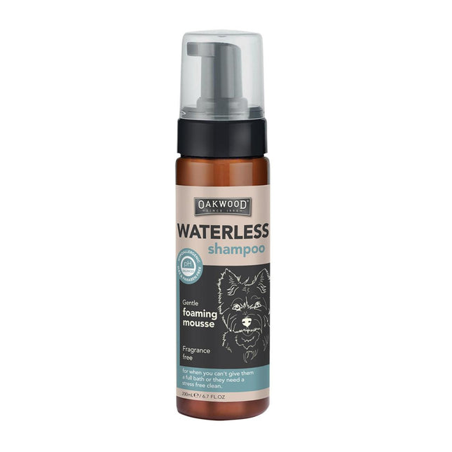 OAKWOOD Waterless Dog Shampoo Mousse 200ml