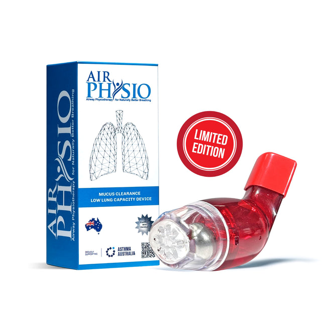 AirPhysio® Low Lung Capacity device - Red Limited Edition