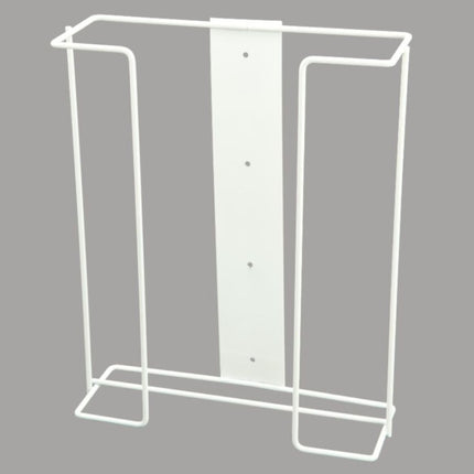 Bastion wire glove box dispenser bracket to fit three glove boxes, wall mount rack designed for organised and easy glove access
