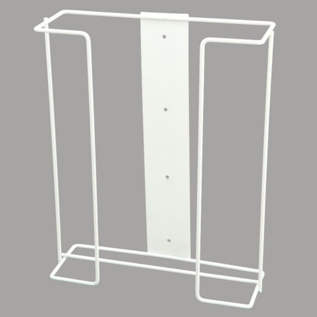 Bastion wire glove box dispenser bracket to fit three glove boxes, wall mount rack designed for organised and easy glove access