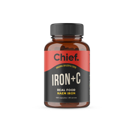 Chief Iron + C Capsules (120 capsules)