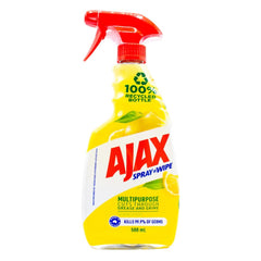 AJAX Spray n Wipe Multi Purpose Cleaner Lemon Citrus 500ml