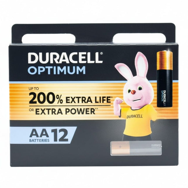Duracell Optimum AA Batteries pack of 12
