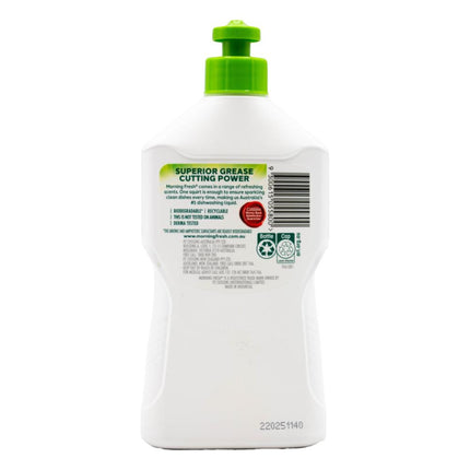Morning Fresh Dishwashing Liquid 400ml in Lime - back