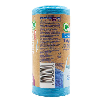 Large tidy bags 34 litre back packaging description