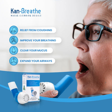Kan-Breathe™ mucus clearing device list of benefits