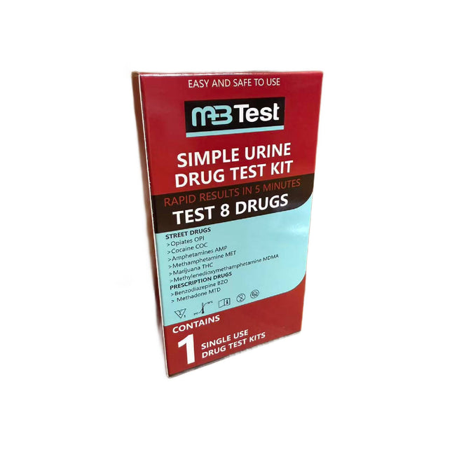 MBTest Multi-Drug 8 Drugs Rapid Test Panel (Urine) – SCD-08 box of single test