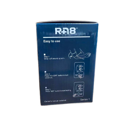 RA8 Automatic Arm Blood Pressure Monitor directions of use