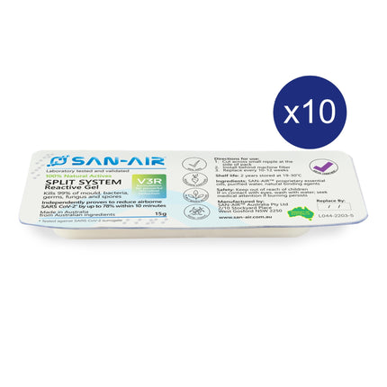 reactive gel for mould and bacteria pack of 10