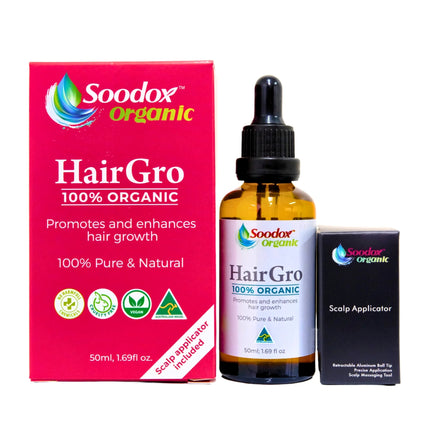 Soodox Organic HairGro Oil 