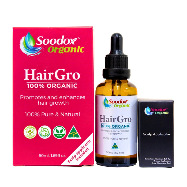 Soodox Organic HairGro Oil 