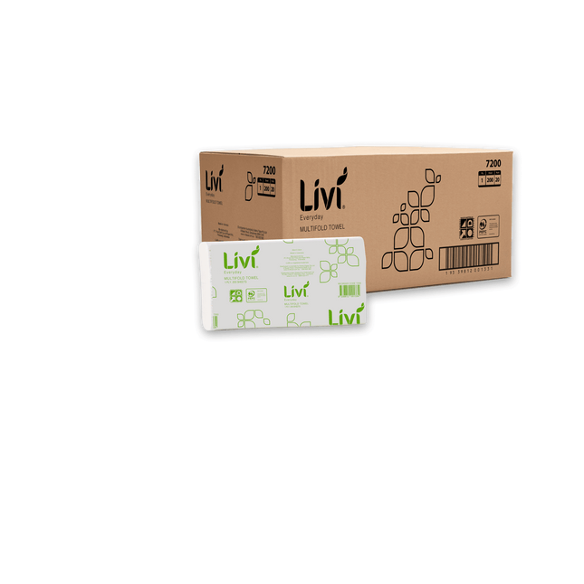 Carton of multifold hand towel 