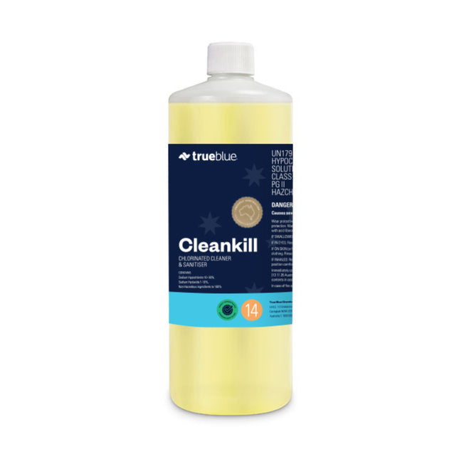 Cleankill Chlorinated Cleaner and Sanitiser 1L