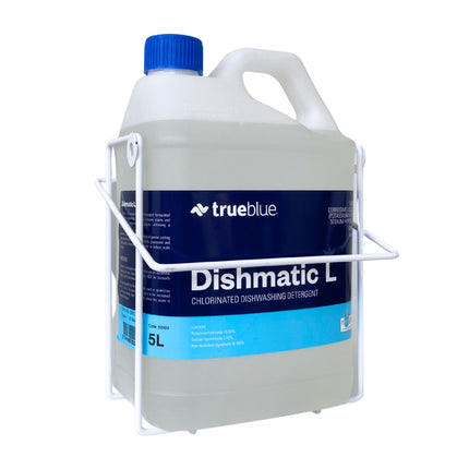 5L bottle in wire bracket