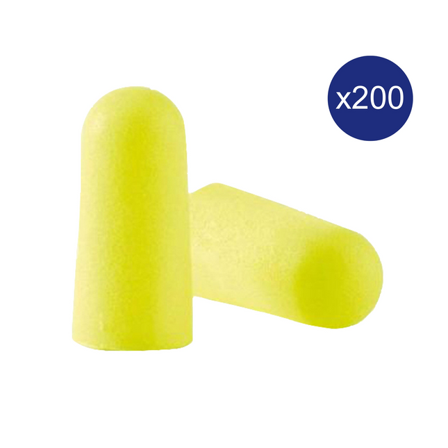 Ultrasafe Disposable Uncorded Earplugs- Class 5 - 200 PACK