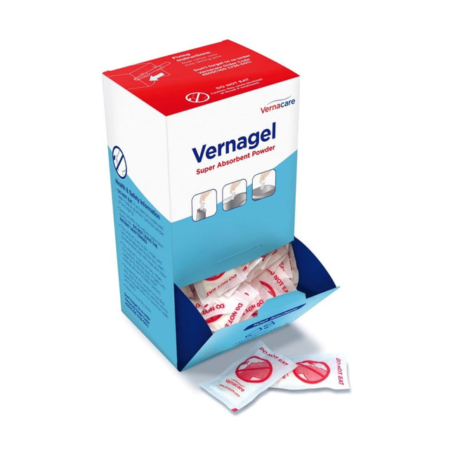 Vernagel® Super Absorbent Powder 8g Sachet Box of 100