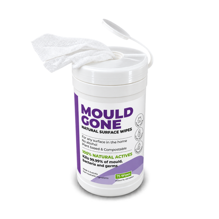 Mould Gone mould removal wipes dispenser