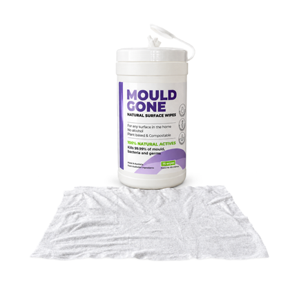 Mould Gone mould removal wipes - 28cm x 23cm wipes