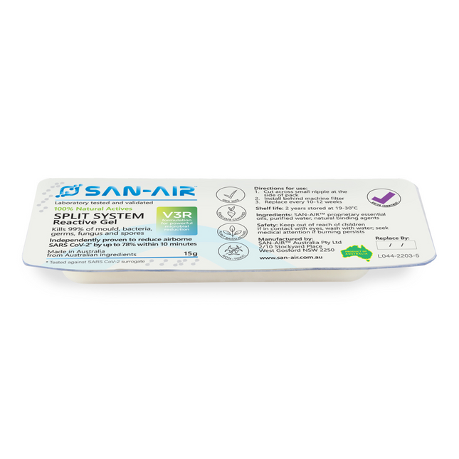 reactive gel for mould and bacteria