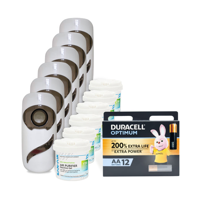 SAN-AIR Home Odour Removal Bundle - Grey Diffuser