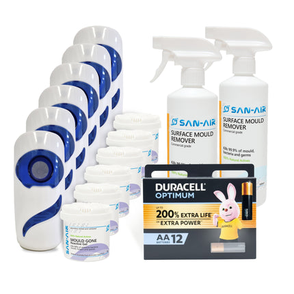 SAN-AIR Mega Mould Removal Bundle - Blue Diffuser