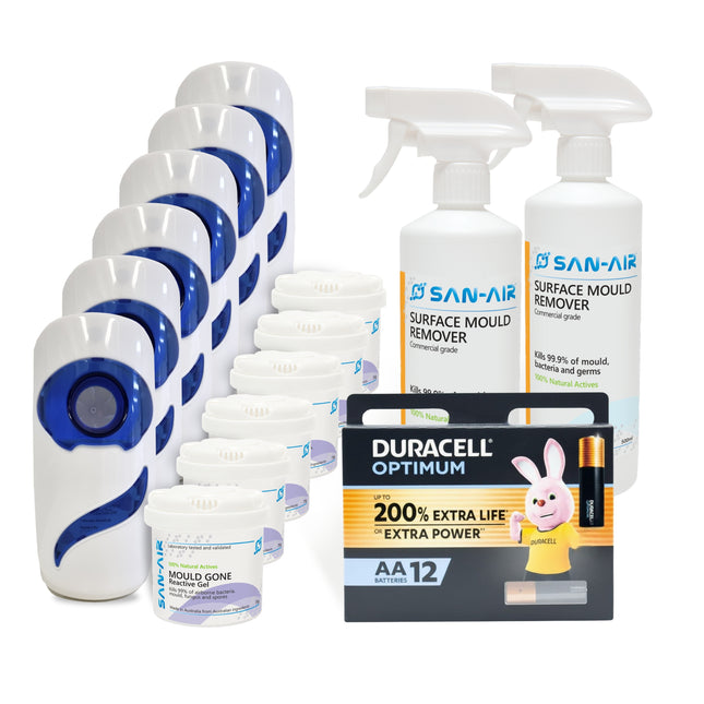 SAN-AIR Mega Mould Removal Bundle - Blue Diffuser