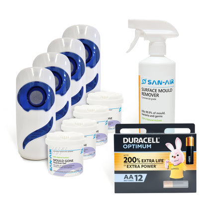SAN-AIR™ Complete Home Mould-Busting Bundle - Blue Diffuser
