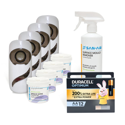 SAN-AIR™ Complete Home Mould-Busting Bundle - Grey Diffuser