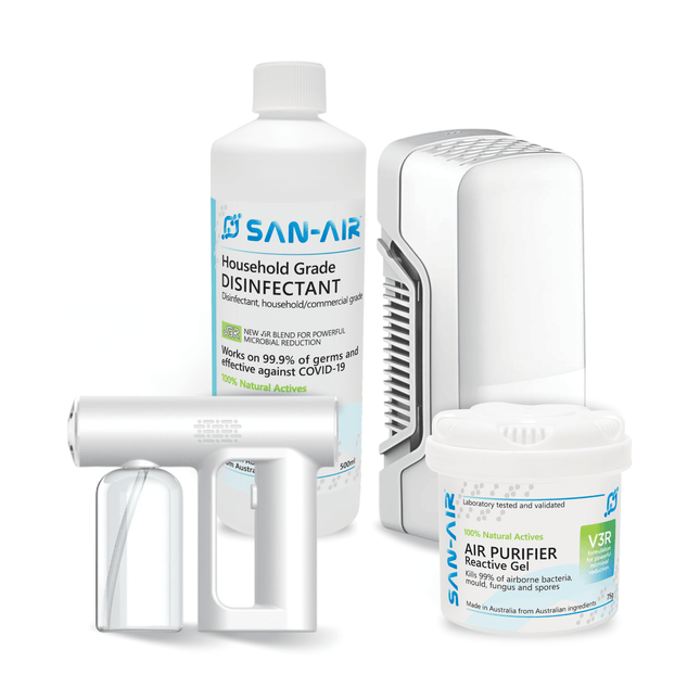 San-air fresh air bundle with fan diffuser