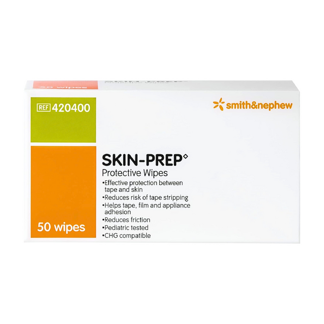 SKIN-PREP Protective Barrier Wipe - Box of 50