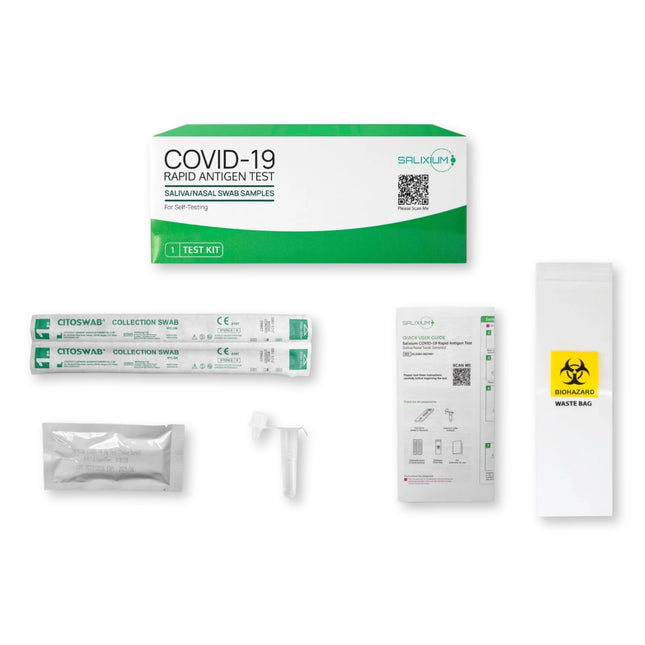 Salixium COVID-19 Rapid Antigen Test Contents