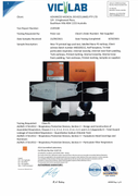 VIC LABS BSI test report 