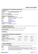 Safety data Sheet Surface Disinfectant