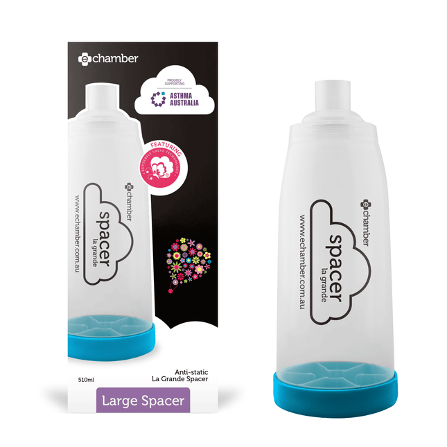 E-chamber Asthma Spacer - La Grande (510ml)