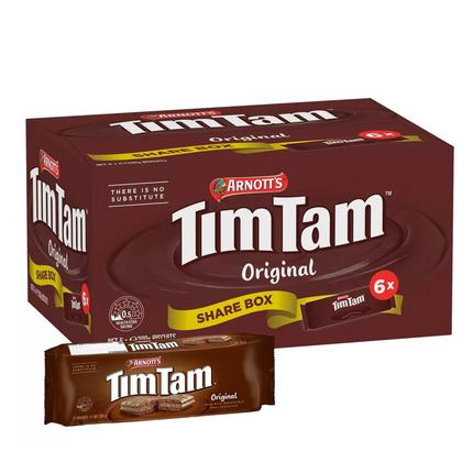 Tim Tam Slam Original Flavour Share Box 6 packets