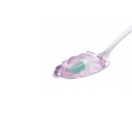 Pill swallowing gel