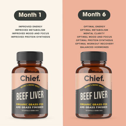 long term benifits of chief beef liver 