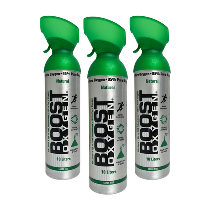 Boost Oxygen Natural 10L - Large Size (200 Breath)