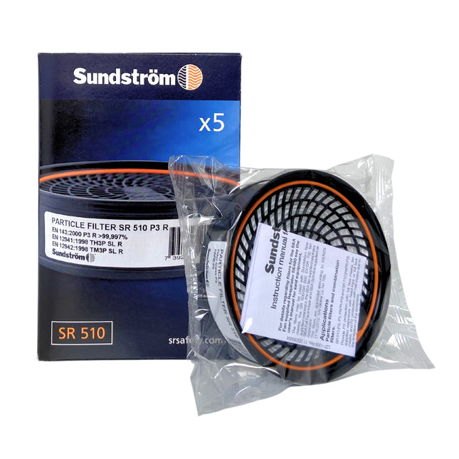 Sundström SR510 P3 Particle Filters - Box of 5