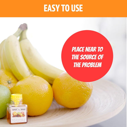 How to use Super Ninja fruit fly trap 