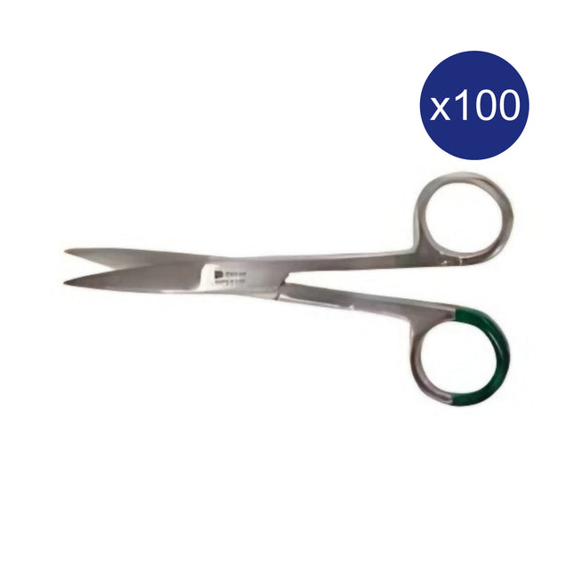 Surgical Scissor Dressing Sharp-Sterile 12.5cm - Box/100