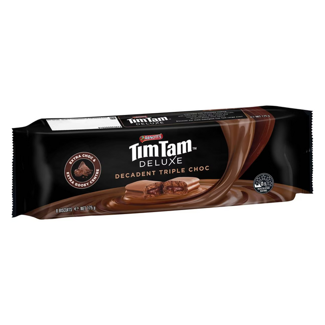 TimTam deluxe decadent triple choc biscuit