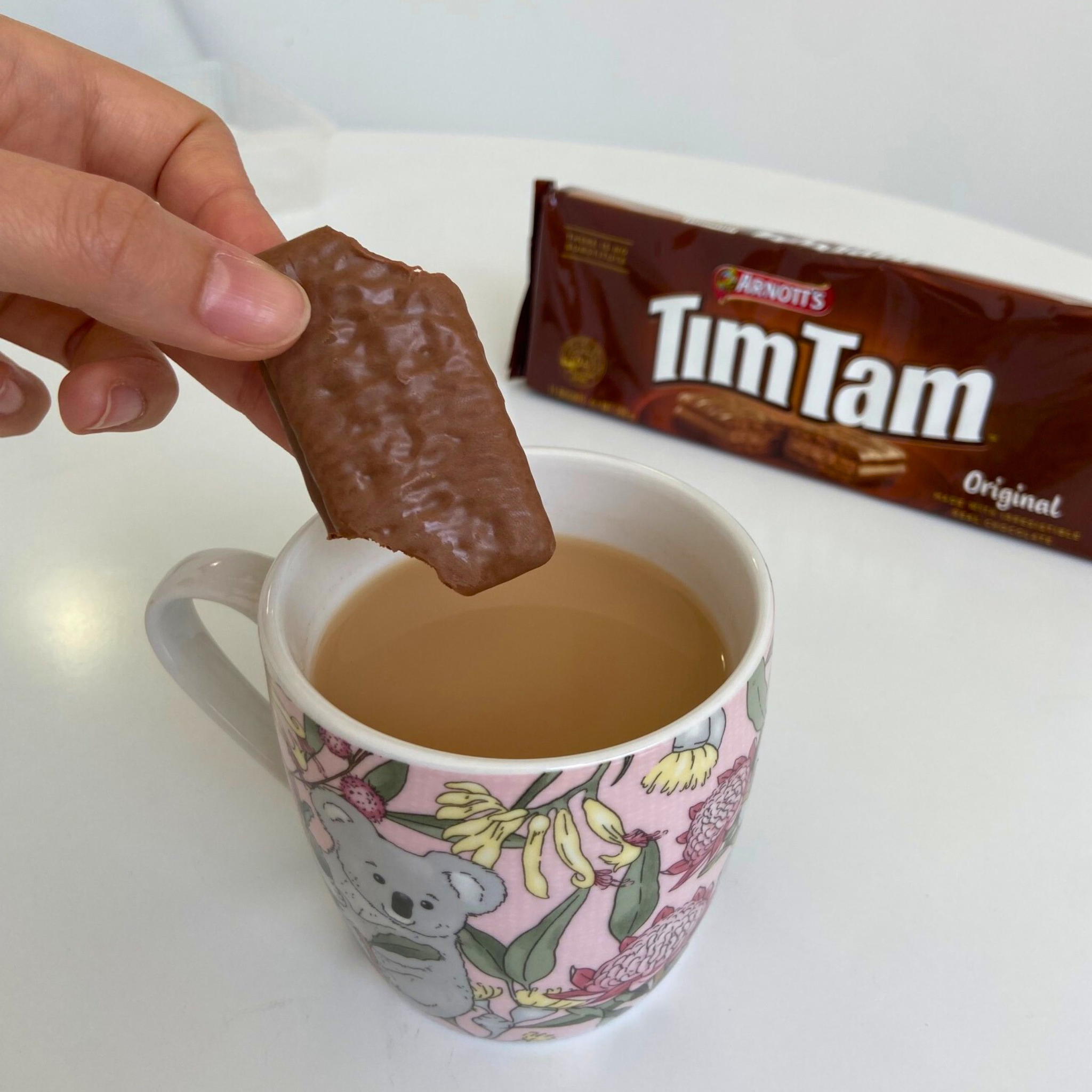 Arnott's Tim Tam Chocolate Biscuits White 165g 