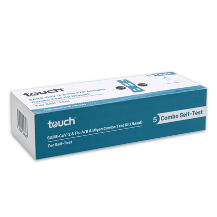 TouchBio Combo SARS-CoV-2 & Influenza A/B Rapid Antigen Testing Kit