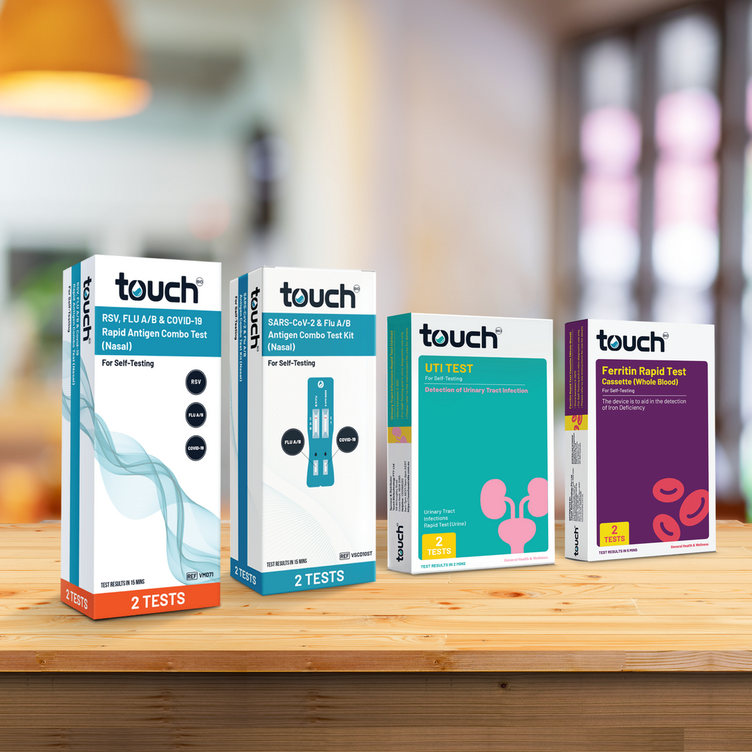 Touch Testing TouchBio Test Kits – Aussie Pharma Direct